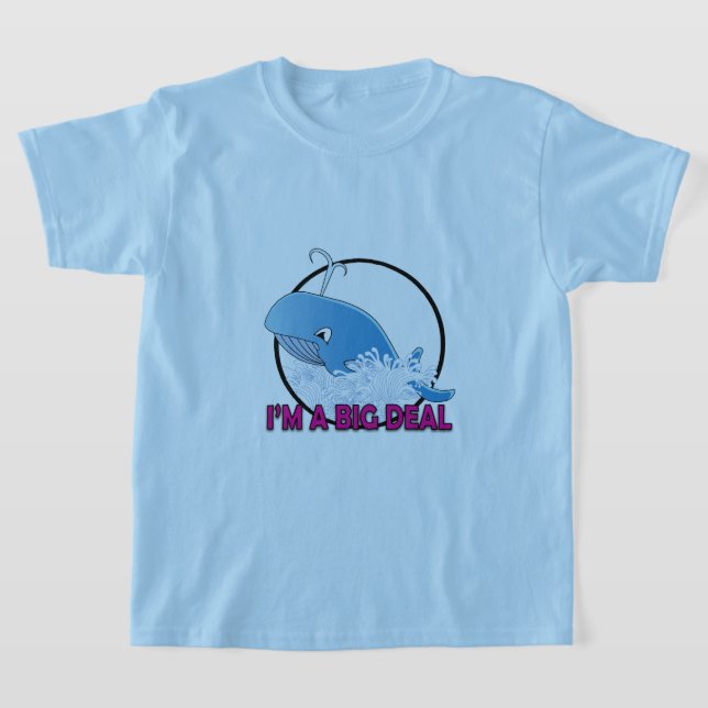 Soy un gran asunto - Camiseta básica para niños (Distribución)