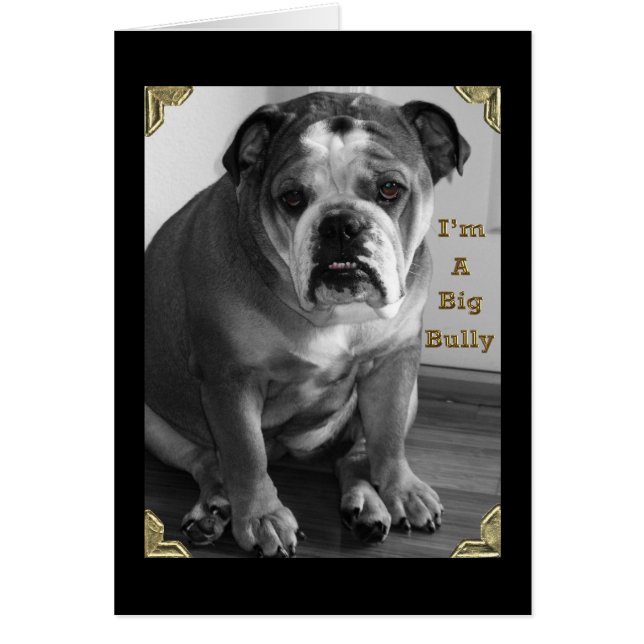 soy un gran matón (Frente)