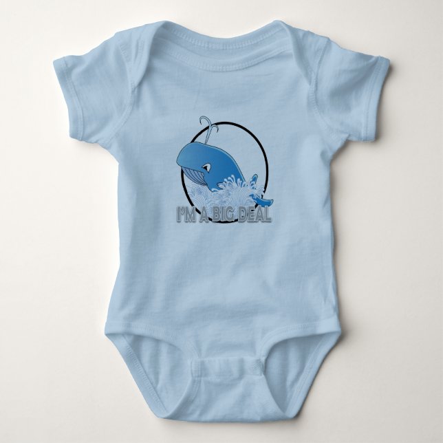 Soy un gran negocio - Baby Jersey Bodysuit (Anverso)