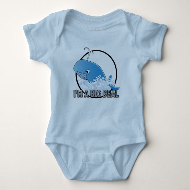 Soy un gran negocio - Baby Jersey Bodysuit  (Anverso)