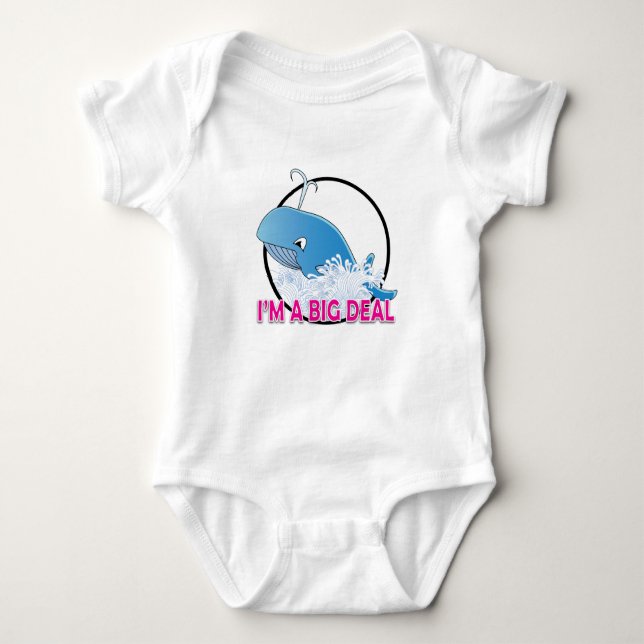 Soy un gran negocio - Baby Jersey Bodysuit (Anverso)