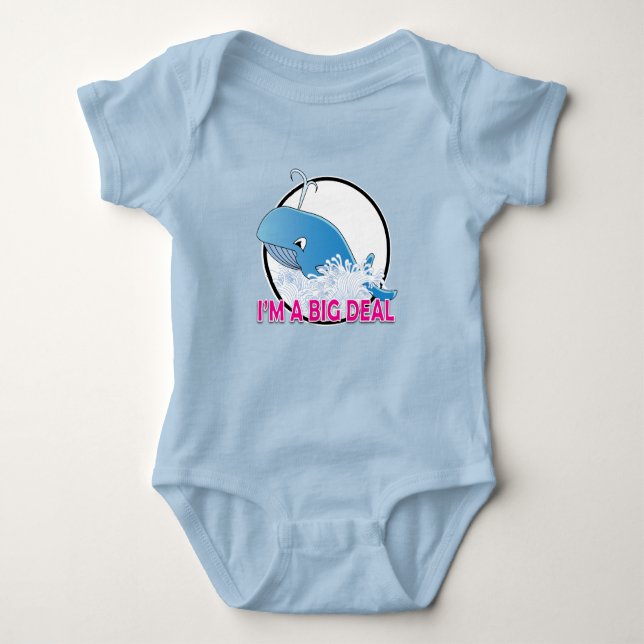 Soy un gran negocio - Baby Jersey Bodysuit (Anverso)