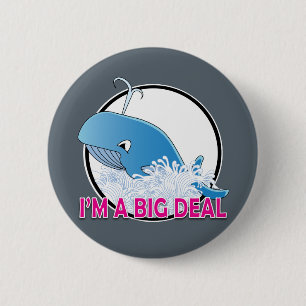 Soy un gran negocio - Estándar, botón redondo de 2
