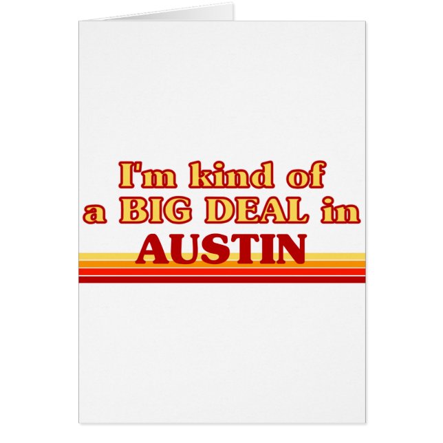 Soy un GRAN TRATO en Austin (Frente)