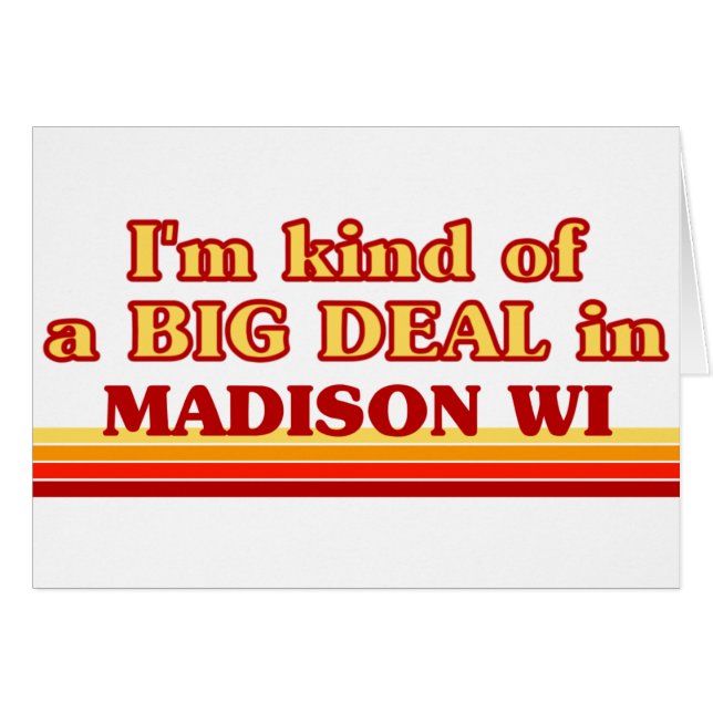 Soy un GRAN TRATO en Madison (Anverso (Horizontal))