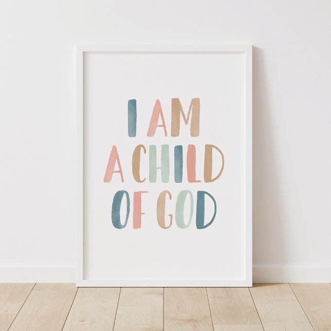 Soy un Hijo de Dios Decoración de Habitación para  (Subido por el creador)