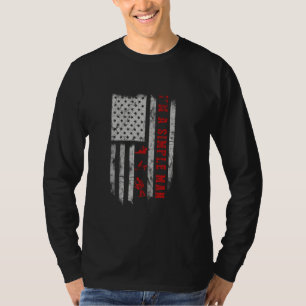 Soy un hombre simple que bebe una camiseta saxofón