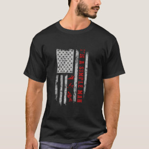 Soy un hombre simple que bebe una camiseta saxofón