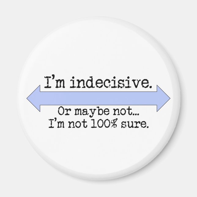 Soy un imán indeciso (Frente)