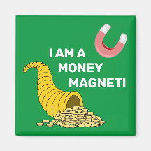 Soy un imán monetario ley de atracción de imán