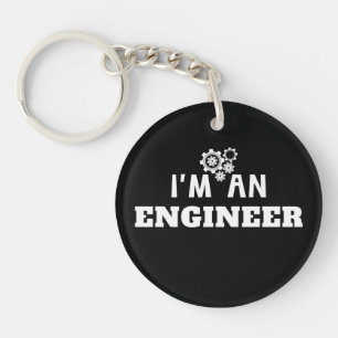 Soy un Ingeniero - Llavero Acrílico de Amor por la