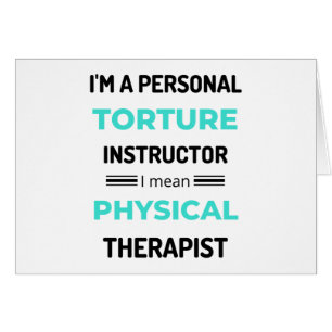Soy un instructor de tortura personal me refiero a