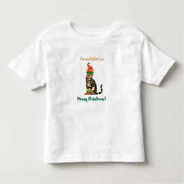 Soy un Navidad de gato de Elfie. Camiseta pequeña
