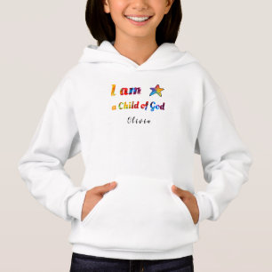 "Soy un niño de Dios" Diseño de Hoodie