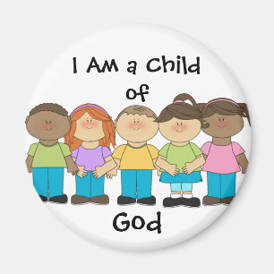 Soy un niño del imán LDS de dios primario