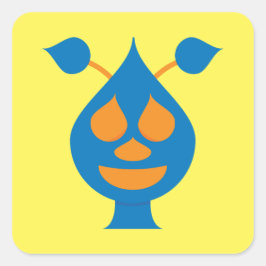 Soy un Pegatina extranjero feliz