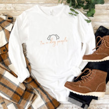 Soy un perro Personalizado de manga larga camiseta