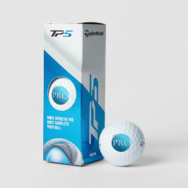 SOY UN PRO - Pelota de Golf Azul Personalizada