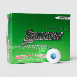 SOY UN PRO - Pelota de Golf Azul Personalizada