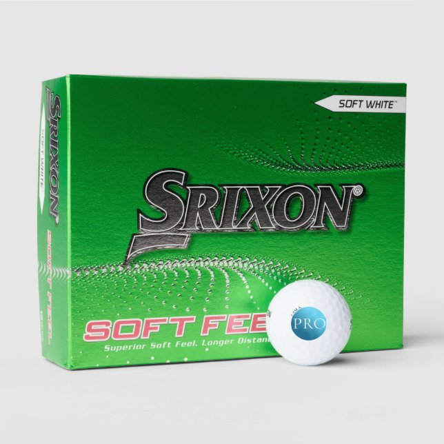 SOY UN PRO - Pelota de Golf Azul Personalizada (Embalaje)