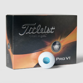 SOY UN PRO - Pelota de Golf Azul Personalizada