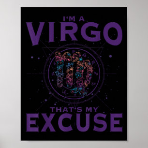 Soy Un Rótulo Virgo Zodiac Arte Gráfico Horósco Vi