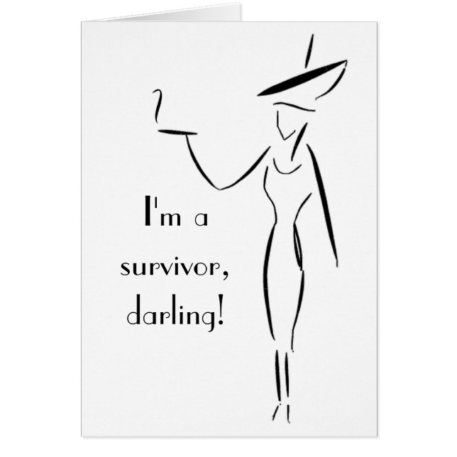 ¡Soy un superviviente, querido! (Frente)