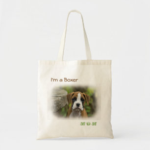 Soy una bolsa de asas blanca Totebag del perro de
