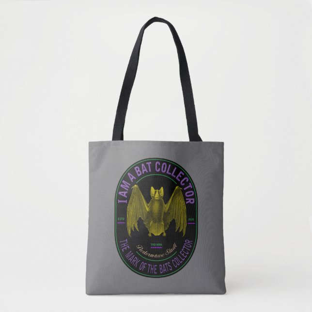 Soy una bolsa transversal coleccionista de murciél (Anverso)