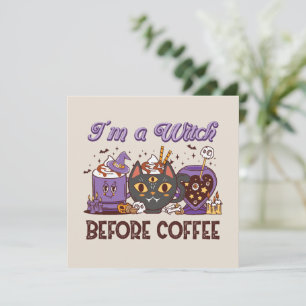 Soy una bruja antes del café - amante del café