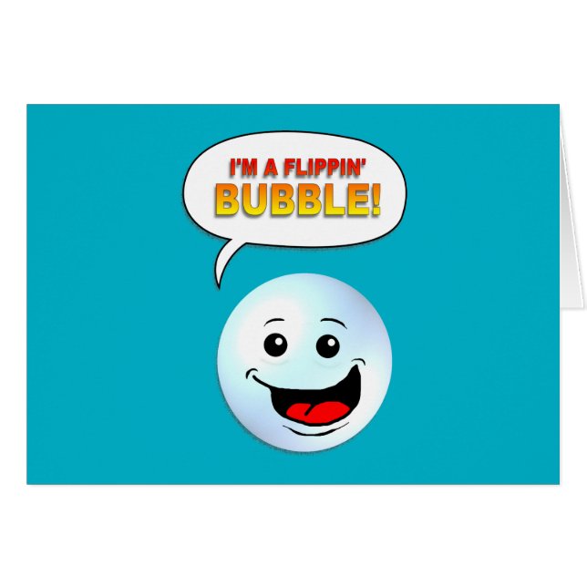 ¡Soy una burbuja de Flippin! (Anverso (Horizontal))