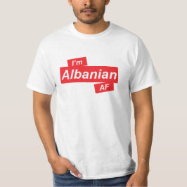 Soy una camiseta AF albanesa