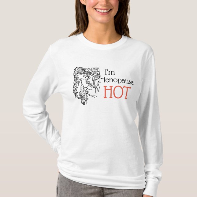 Soy una camiseta caliente menopausia (Anverso)