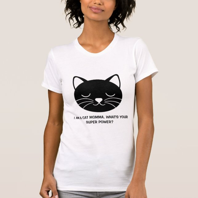 Soy una camiseta CAT MOMMA (Anverso)