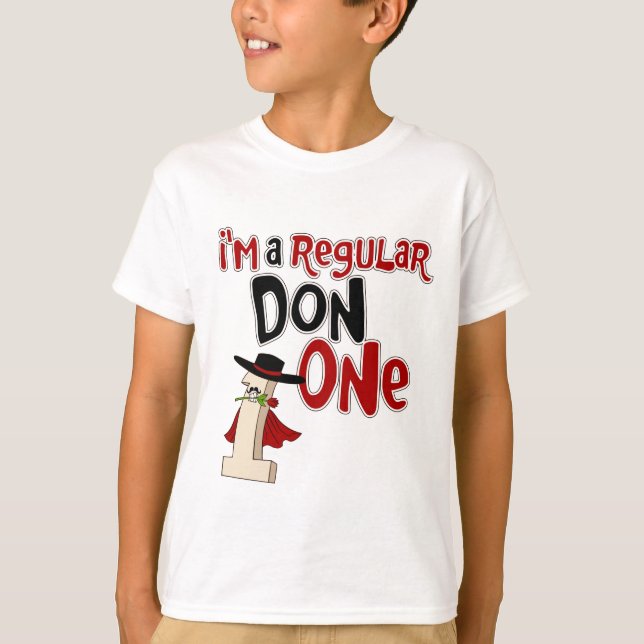 Soy una camiseta común Don One (Anverso)