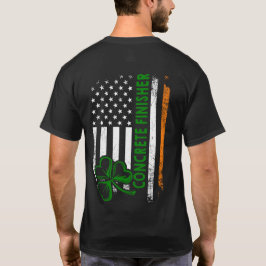 Soy una camiseta concreta irlandesa de la