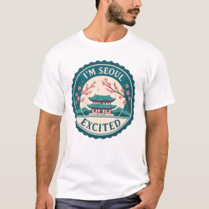 Soy una camiseta coreana emocionada por Seúl