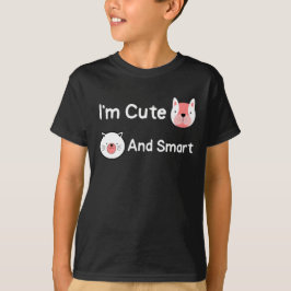 Soy una camiseta de animales inteligentes