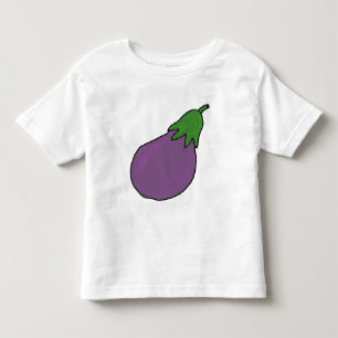 Soy una camiseta de bebé berenjena