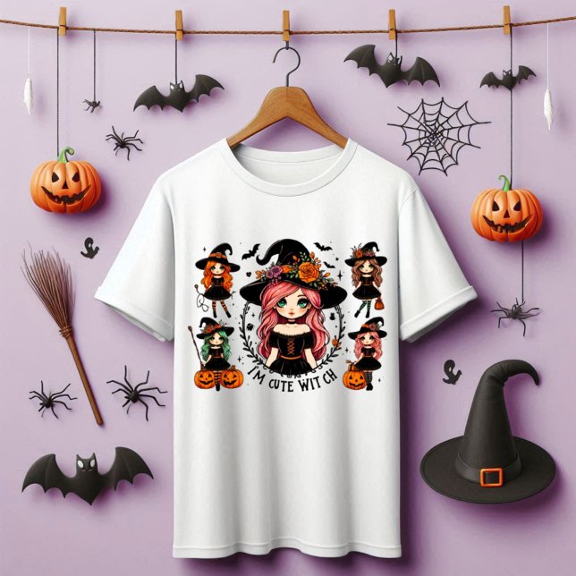 Soy una camiseta de bruja (I'm Cute Witch T-shirt )
