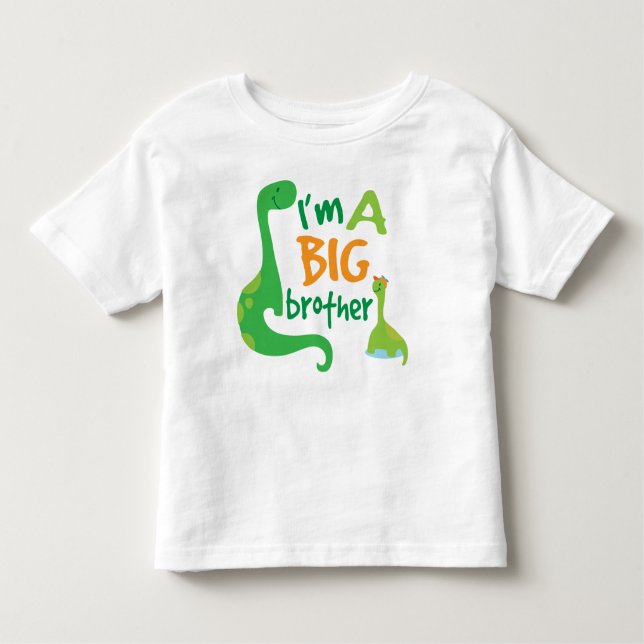 Soy una camiseta de Dinosaurio de Big Brother Boys (Anverso)
