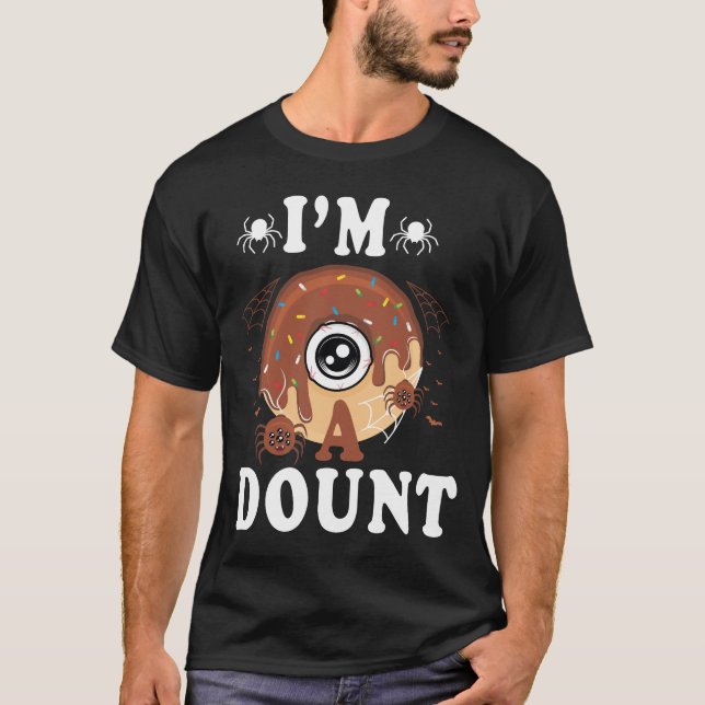 "Soy una camiseta de Donut Halloween con disfraces (Anverso)