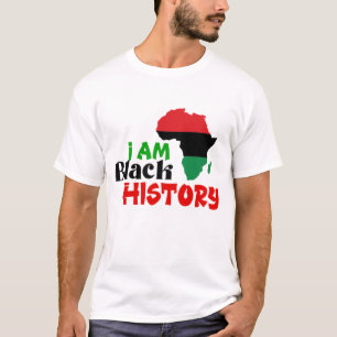 Soy una camiseta de historia negra