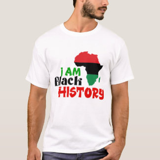 Soy una camiseta de historia negra