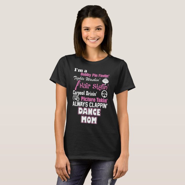Soy una camiseta de la mamá de la danza (Anverso completo)