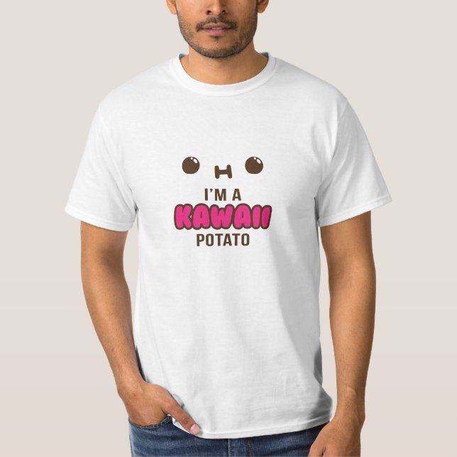 Soy una camiseta de la patata de Kawaii (Anverso)