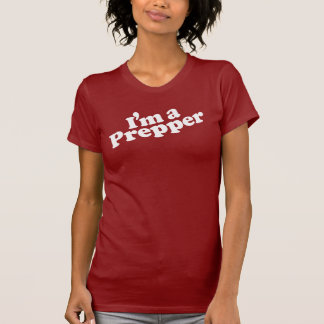 Soy una camiseta de las mujeres de Prepper