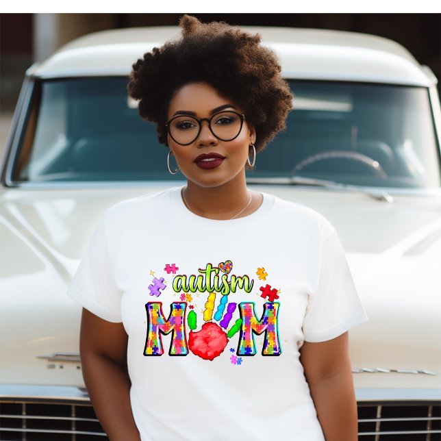 Soy una camiseta de mamá autista (Subido por el creador)