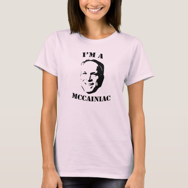 Soy una camiseta de McCainiac (Anverso)