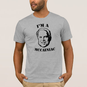 Soy una camiseta de McCainiac/camiseta de John
